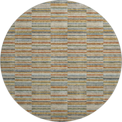 Premium Machine Washable Prisco Paprika Rug