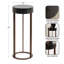Table ronde en bois