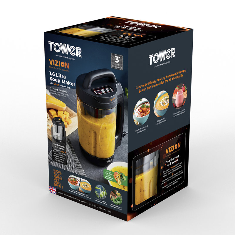 Tower Blender Food Processor Combo