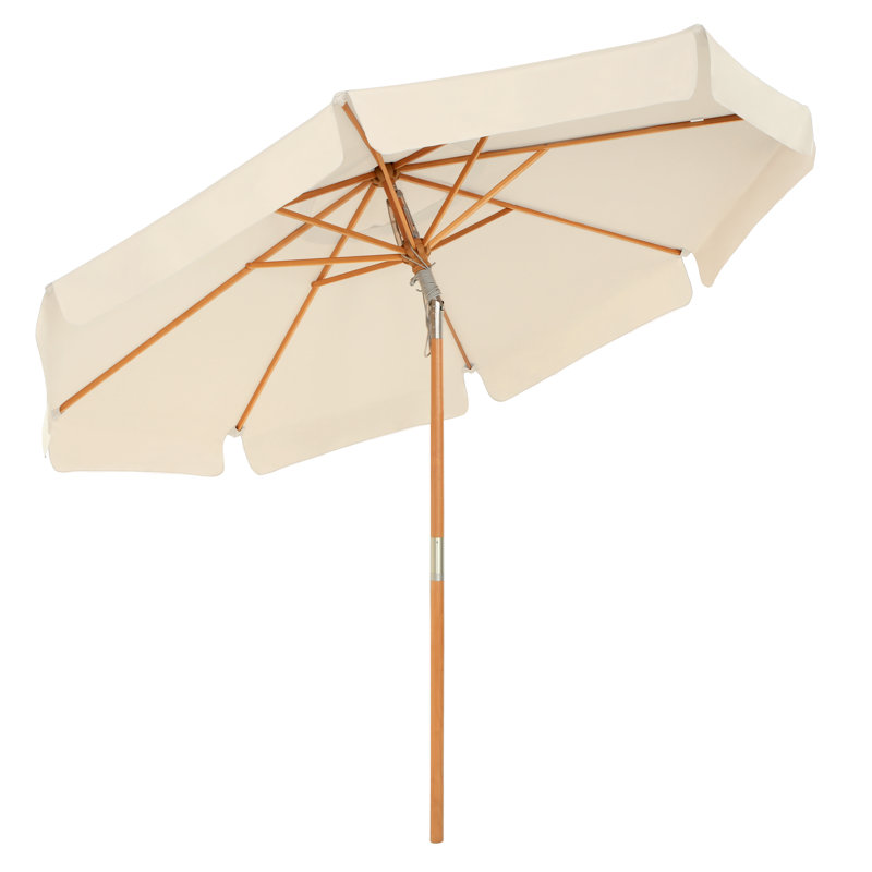 Wendell 300cm Market Parasol, Beige