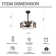 19" Crystal Ceiling Fan With Lights And Remote Control, 6-Speed DC Motor Ceiling Lighting