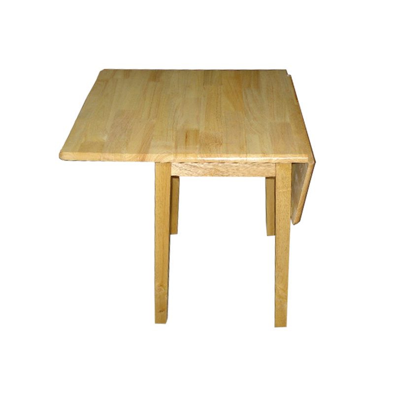 Callaway Solid Wood Top Metal Base Dining Table