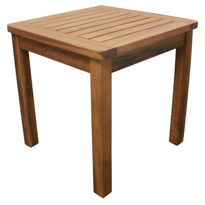 Borica Solid Wood End Table