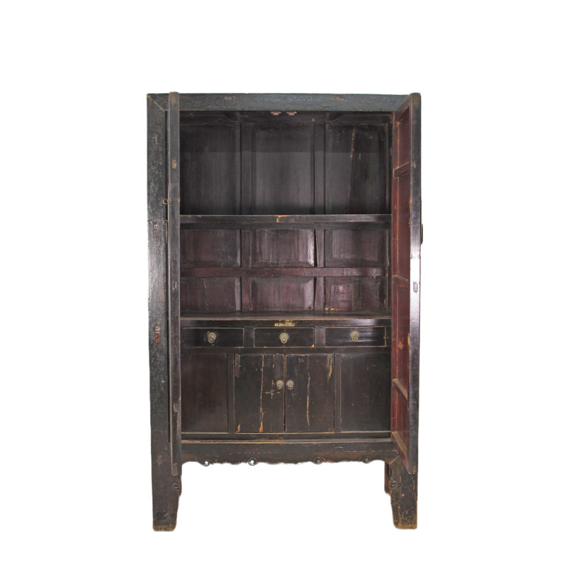 2 - Door Solid Wood Armoire