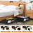 Under Bed Storage Containers With Wheels, Clear Lids, And Dividers - Large Capacity & Durable (2 Pack)