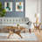 Coffee Table, Triangle Wood-1096909614