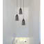 Anival 1 - Light Satin Black Pendant
