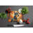 Doberman Pinscher Fall Glass Cutting Board Large