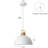 Luminaire suspendu simple 3 lumières Stelmach-539755071