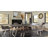 Adele Set Of Two Dining/Accent Chairs In Grey Leatherette W/ Brushed Stainless Steel Leg-33485405