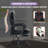 Big And Tall Executive Office Chair With Footrest, Ergonomic Recliner Swivel High Back Computer Chair-1589703798
