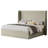 Upholstered Lift-UpStorageBed withWingback Headboard,King,Khaki-1595280957-1557355665