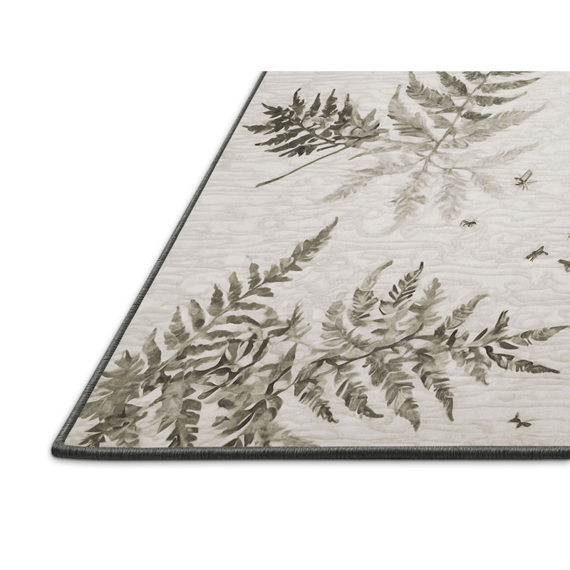 Tapis gris soyeux et moelleux, Tapis de couloir 2 pi x 4 pi