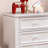 Wooden Nightstand With 2 Drawers, White
