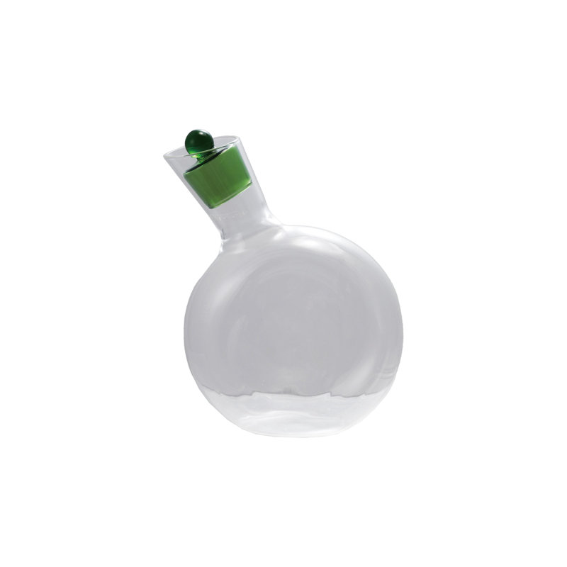 Burette en verre 20 onces avec bouchon