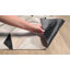 Trail Cowhide Geometric Area Rug in Charcoal/Gray/Taupe-446293680