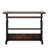 Rustic Brown 32" Portable Height Adjustable Standing Desk With Outlets