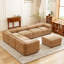 Canapé modulaire 6 pièces avec rangement 6 pièces-2060970918