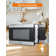 Commercial Chef 1.1 Cu Ft Microwave with 10 Power Levels, Stainless Steel