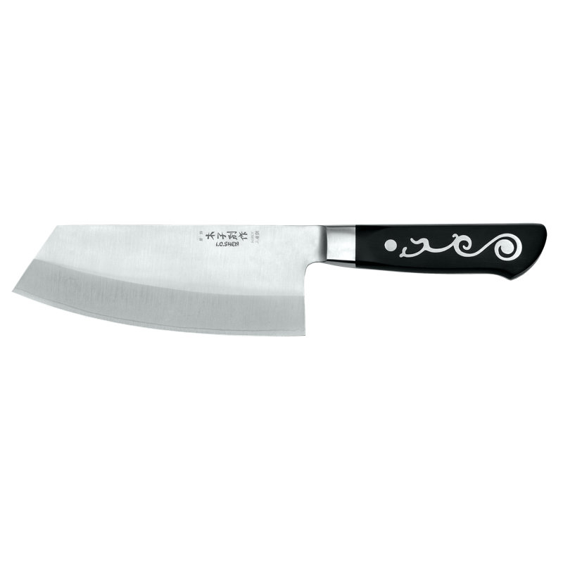I.O. SHEN Master Grade Oriental Slicing Knife, Kitchen Knife, Sharp Knife - 6 ¾" / 170 mm
