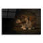  «Resting Bunny Rabbit 2» par Marian Parsons, art mural en verre acrylique, 24 po x 16 po-407094958