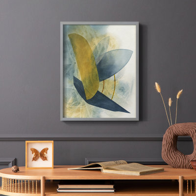 «Solar Shapes I», reproduction encadrée - bois massif