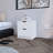 MINIMALIST TWO-DRAWER NIGHTSTAND-2025484990