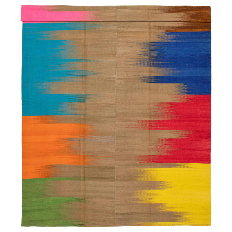 Kilim taupe Ankara 9 pi 8 po x 13 pi 0 po