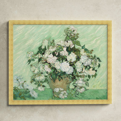 Van Gogh - Roses by Oliver Gal