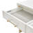 Palm Gate Media Cabinet - Cloud White