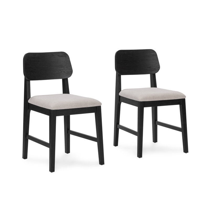 Deaven Upholstered Solid Wood Dining Chair
