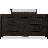 Koko Seven Drawer Acacia Wood Dresser In Minx