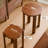 Wooden Stackable Stacking Stool Side Table (set Of 4)-1438650078