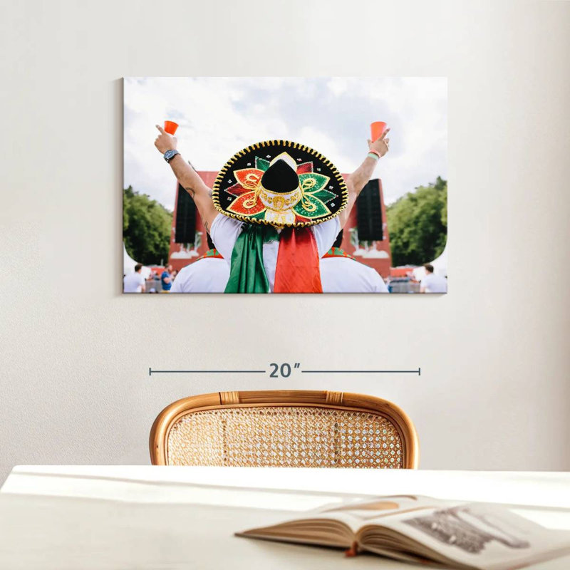 Les fans mexicains de Leisha se régalent, H 16 po x l 24 po