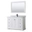 Ensemble de meuble-lavabo simple 48 po avec miroir Avery-41604540-80214060