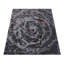 Tapis écologiques en laine touffetés à la main de Manns - Rectangulaire, multicolore, conception moderne abstraite, tapis épais antidérapants faits à la main pour salon, chambre à coucher