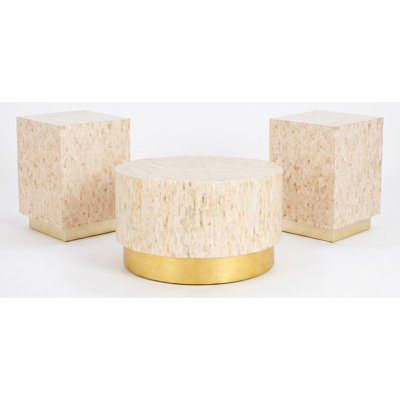 Beauchamp 3 Piece Living Room Set