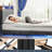 Upholstered Bed Frame with Headboard-Storage Headboard with Smart LED Lights and USB Charging Station,Noise Free,No Box Spring Needed-1944431692-1944431693
