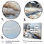 Ensemble de 3 toiles paysage paysage campagne - Patchwork II-1828452139