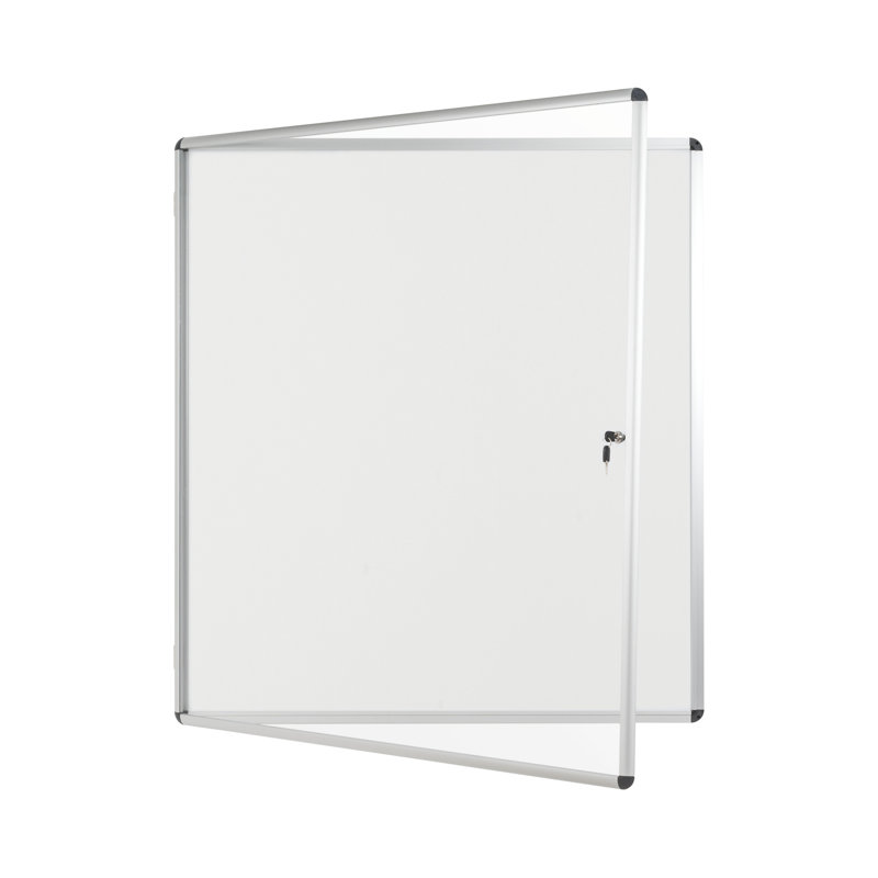 Bi-Office Earth magnetic display case 6xA4, 116cm H x 128.8cm W x 6cm D