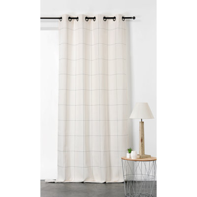 Esmund Semi Sheer Single Panel