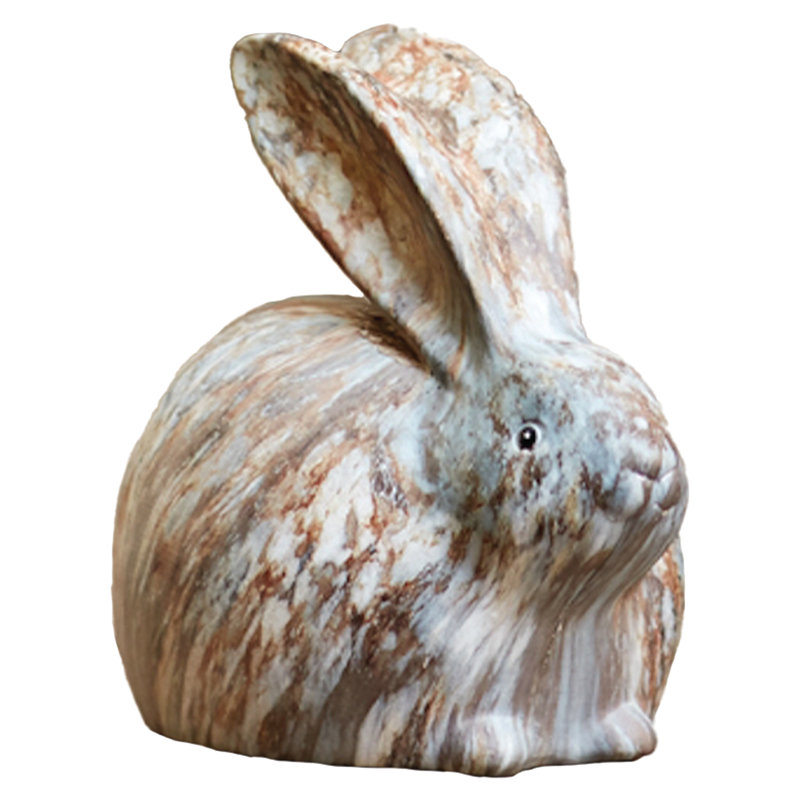 August Grove Stodghill 2 Piece Resin Rabbit Set