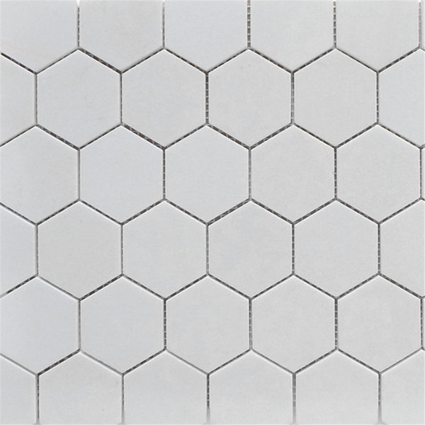 12" x 10" Marble Mosaic Sheet Subway Wall & Floor Tile