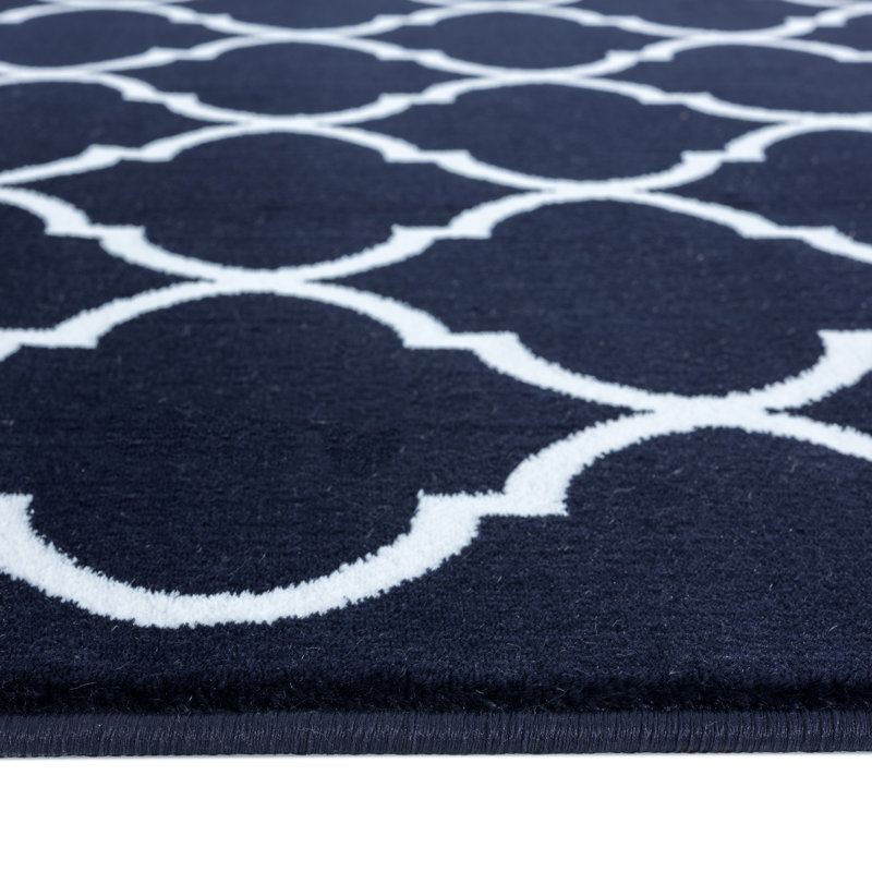 Geometric Indoor Rug, Rectangle 2' x 3'