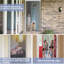 Semi Sheer Door Curtain