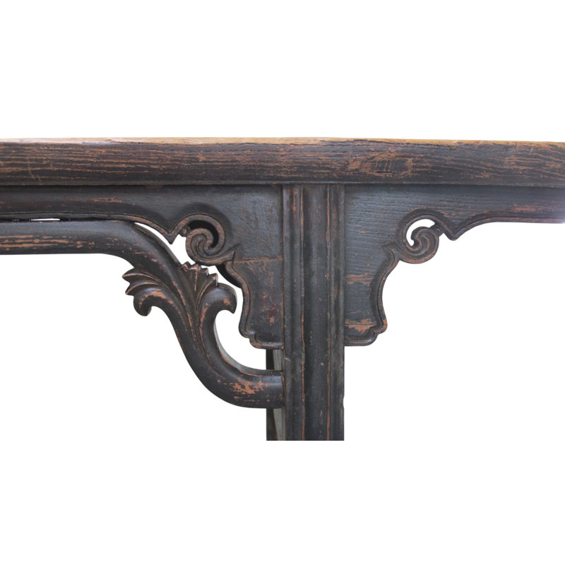 86" Long Antique Chinese Painting Table