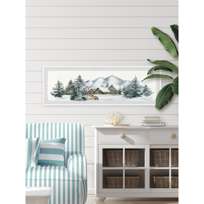 Deer And A Rabbit by Marmont Hill - Single Picture Frame Painting