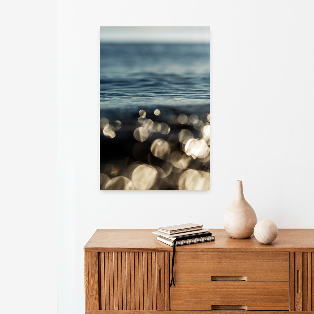 The Sea 7 Abstract Peaceful Serene Coastal Wall Art Print