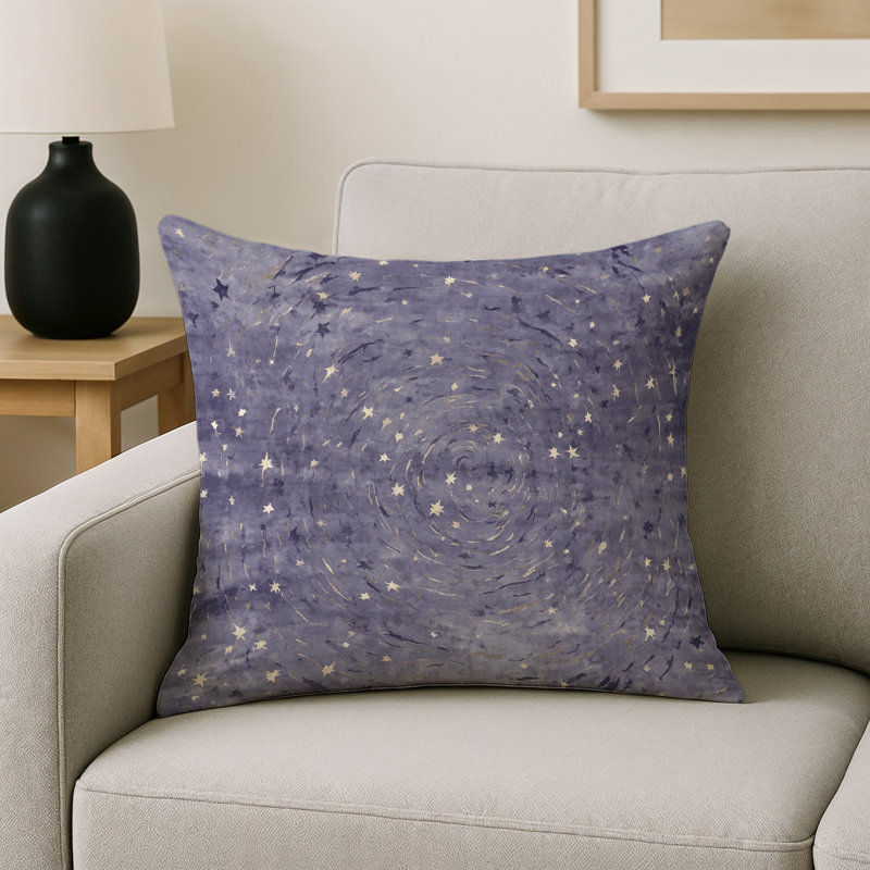 Coussin décoratif intérieur et extérieur Modern, Gris abstrait 180, Carré 16 po