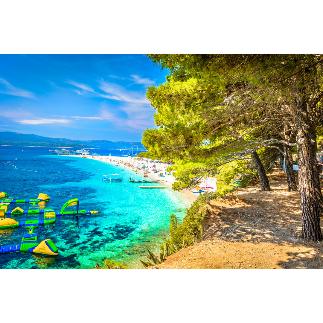 Adriatic Coast Croatia by Dreamer4787 - Wrapped Canvas Print